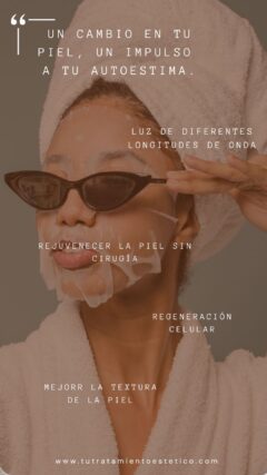 Terapia LED facial