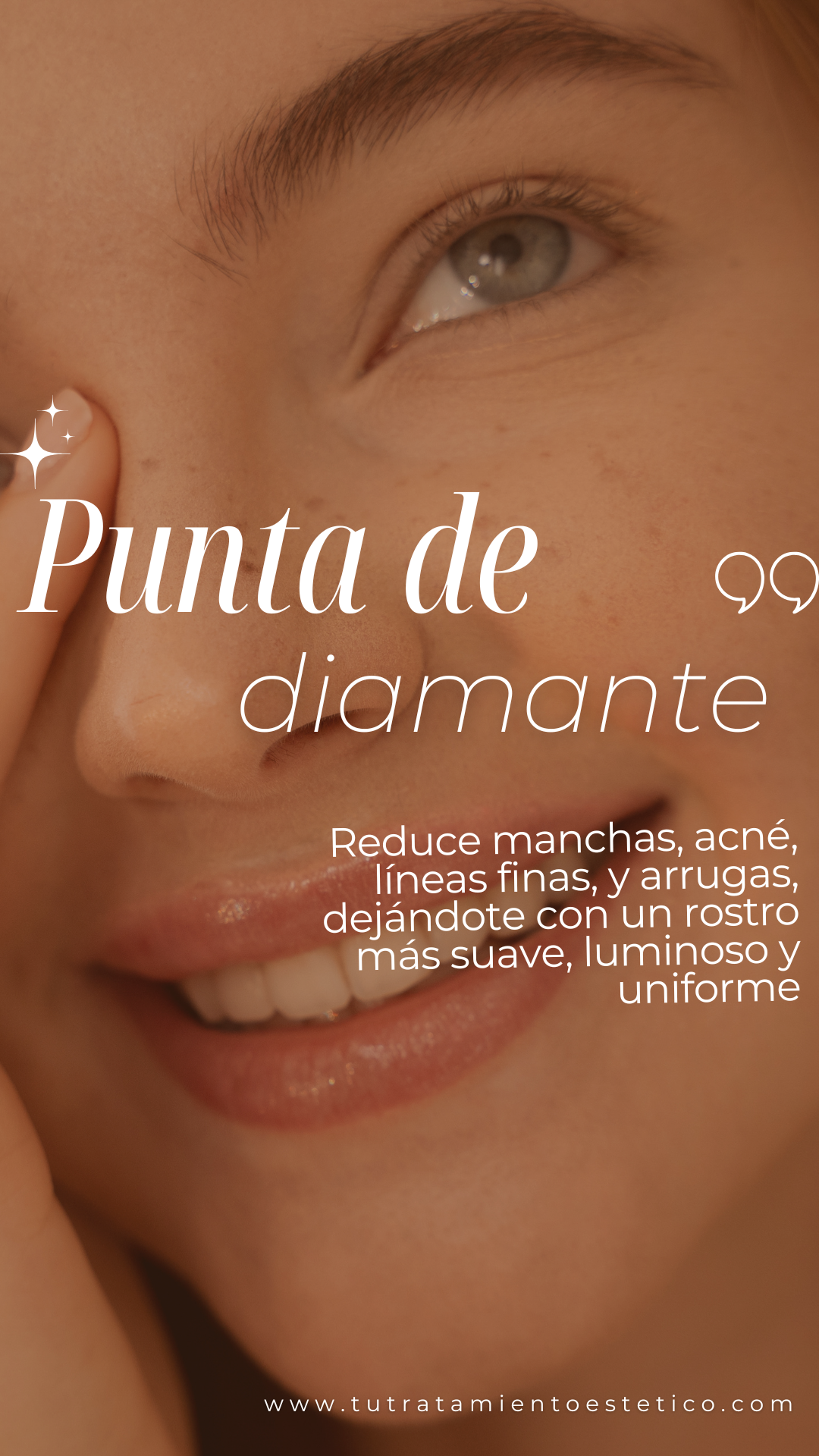 Tratamiento facial con Punta de Diamante