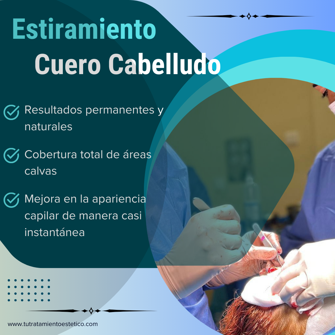 Estiramiento del Cuero Cabelludo
